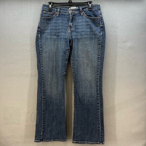 Levi's Denim - Levi's 529 Jeans Women's 31x30 (12) Blue Curvy Boot Cut Preppy Normcore